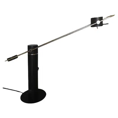 Pre-owned Egon Hillebrand Halogen Table Lamp Model 7671, 1970s Modern Design In Black