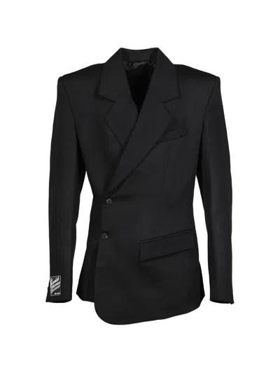 Egonlab Asymmetric Double-breasted Blazer In Multi