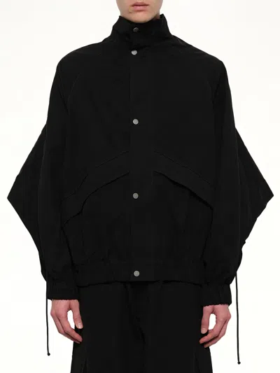 Egonlab Back Fold Track Jacket In Black