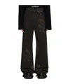 Egonlab Belt-loop Jeans In Black
