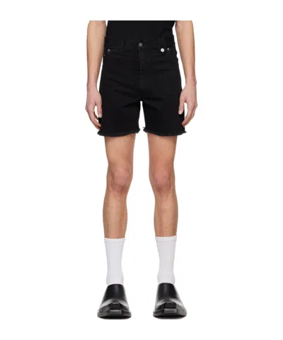 Egonlab Belt-loop Shorts In Black