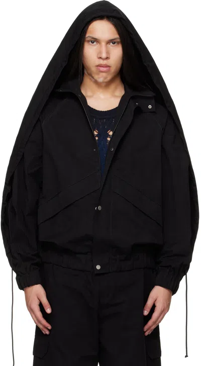 Egonlab Black Back Fold Track Jacket