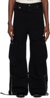 Egonlab Work Jeans In Black