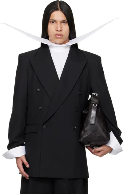 Egonlab Black Oversized Tailored Blazer