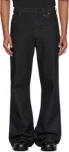 Egonlab Samy Wide Leg Jeans In Black