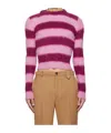 Egonlab Brushed Knitted Sweater In Pink
