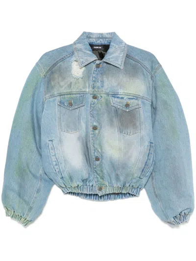 EGONLAB DENIM BOMBER JACKET