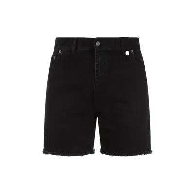 Egonlab Denim Shorts In Black
