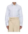 Egonlab Double Sleeves Shirt In White