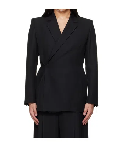 EGONLAB EGONIC WOOL DOUBLE-BREASTED SUIT JACKET