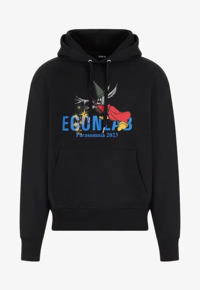 Egonlab Fantasia Hooded Sweatshirt In Black