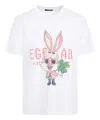 Egonlab Lapinou Tee Shirt In White
