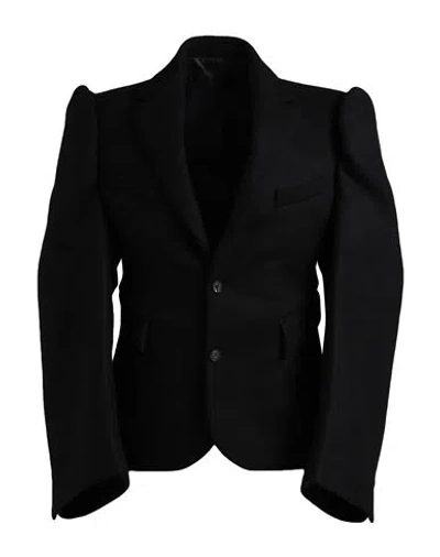 Egonlab . Man Blazer Black Size 38 Wool, Polyamide
