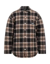 Egonlab . Man Jacket Camel Size L Virgin Wool In Beige