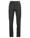 Egonlab . Man Pants Black Size 34 Virgin Wool, Viscose, Elastane In Black