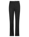 Egonlab . Man Pants Black Size 36 Virgin Wool, Viscose, Elastane