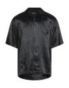 Egonlab . Man Shirt Black Size L Viscose In Black