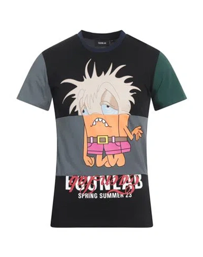 Egonlab . Man T-shirt Black Size L Cotton