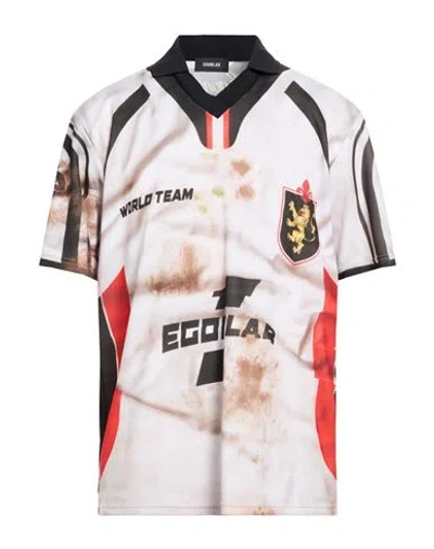 Egonlab . Man T-shirt Off White Size M Polyester