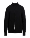 Egonlab . Man Turtleneck Black Size L Lambswool In Black