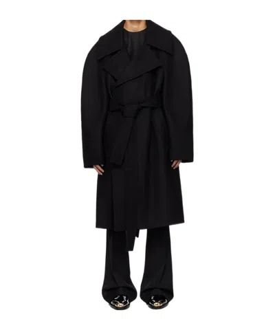 Egonlab Montana Coat In Black