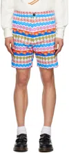 Egonlab Slited Elastic Short In  Garden Print