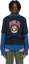 Egonlab Multicolor Worldnet Edition Elliot T-shirt Shirt In Bucheron Plaid