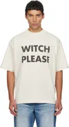Egonlab Witch Please T-shirt In White