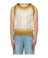 Egonlab Openwork Knitted Vest In Multi