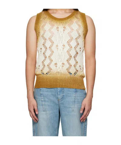 EGONLAB OPENWORK KNITTED VEST