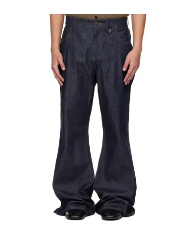EGONLAB OVERSCALED BELT LOOP JEANS