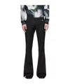 Egonlab Pinstripe Casual Pants In Black