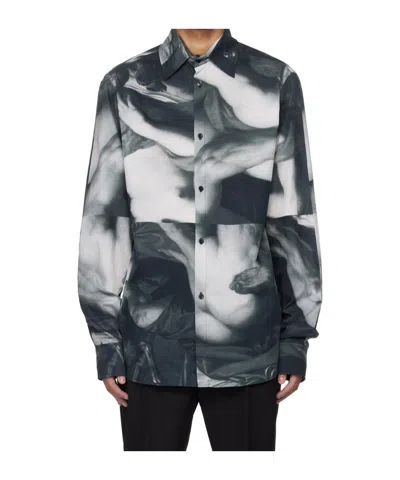Egonlab Point-neck Shirt In Black