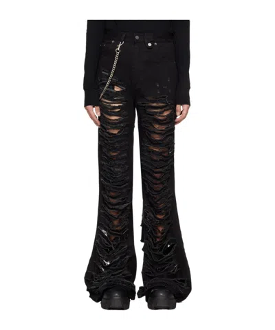 Egonlab Ripped Jeans In Black