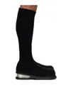 Egonlab Round-toed High Boots In Black
