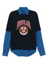Egonlab Multicolor Worldnet Edition Elliot T-shirt Shirt In Black
