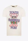 Egonlab Off-white Teddies T-shirt In Beige