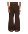 Egonlab Brown Track Trousers In Brown