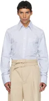 Egonlab Double Sleeves Shirt In Blue