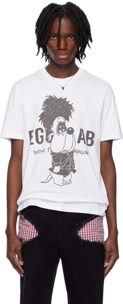 EGONLAB WHITE 'THE CURE' T-SHIRT