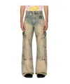 Egonlab Work Bag Jeans In Nude