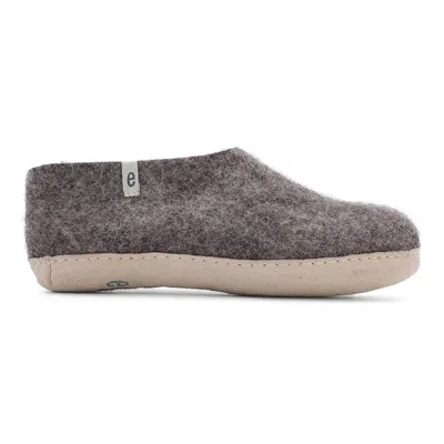 Egos Copenhagen Women's Natural Brown Classic Shoe In Gray