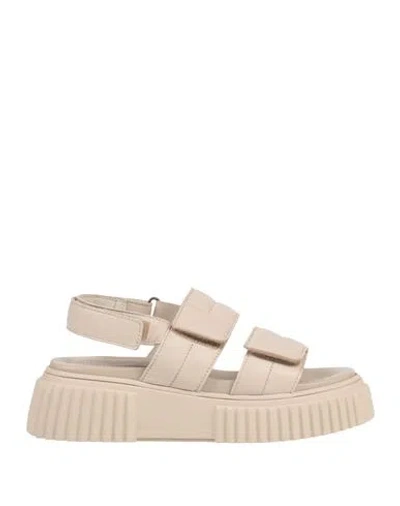 Ehm Shoes Woman Sandals Off White Size 11 Leather