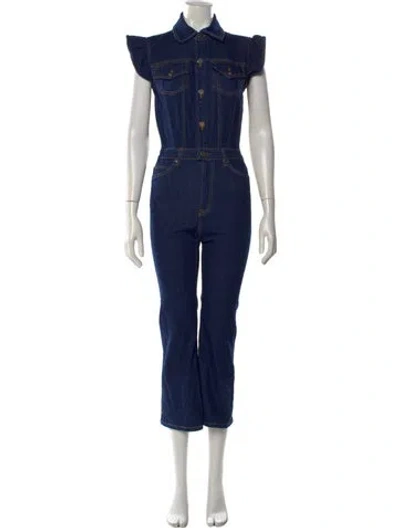Pre-owned Ei8ht Dreams Jumpsuit In Blue