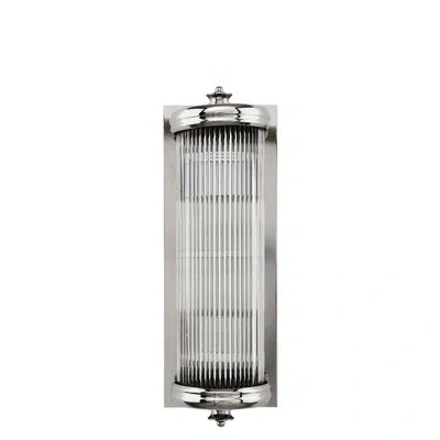 Eichholtz 1 Light-glorious S Wall Lamp In Nickel