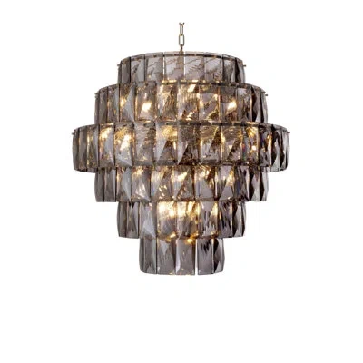 Eichholtz 26 Light-amazone L Chandelier In Smoke
