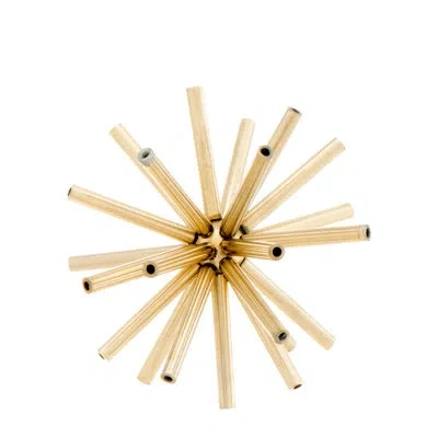 Eichholtz 3 Piece Meteor Object Sculpture Set In Gold