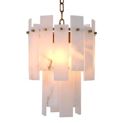 Eichholtz Acevedo 4 - Light Tiered Chandelier In Antique Brass