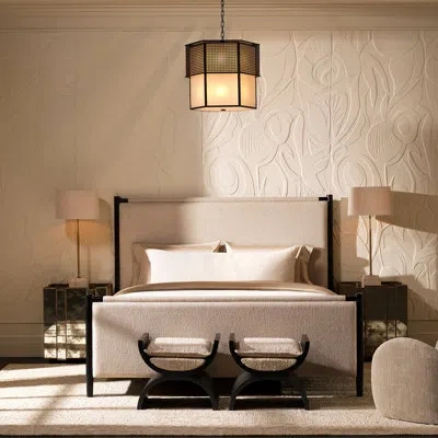 Eichholtz Bed Frame Bellingham Renato Ecru In Brown