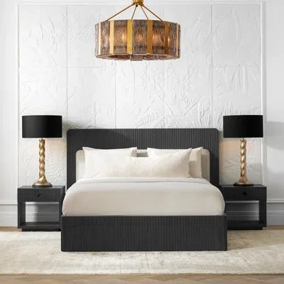 Eichholtz Bed Frame Dimitrios Oak Veneer Durini Natural In Neutral